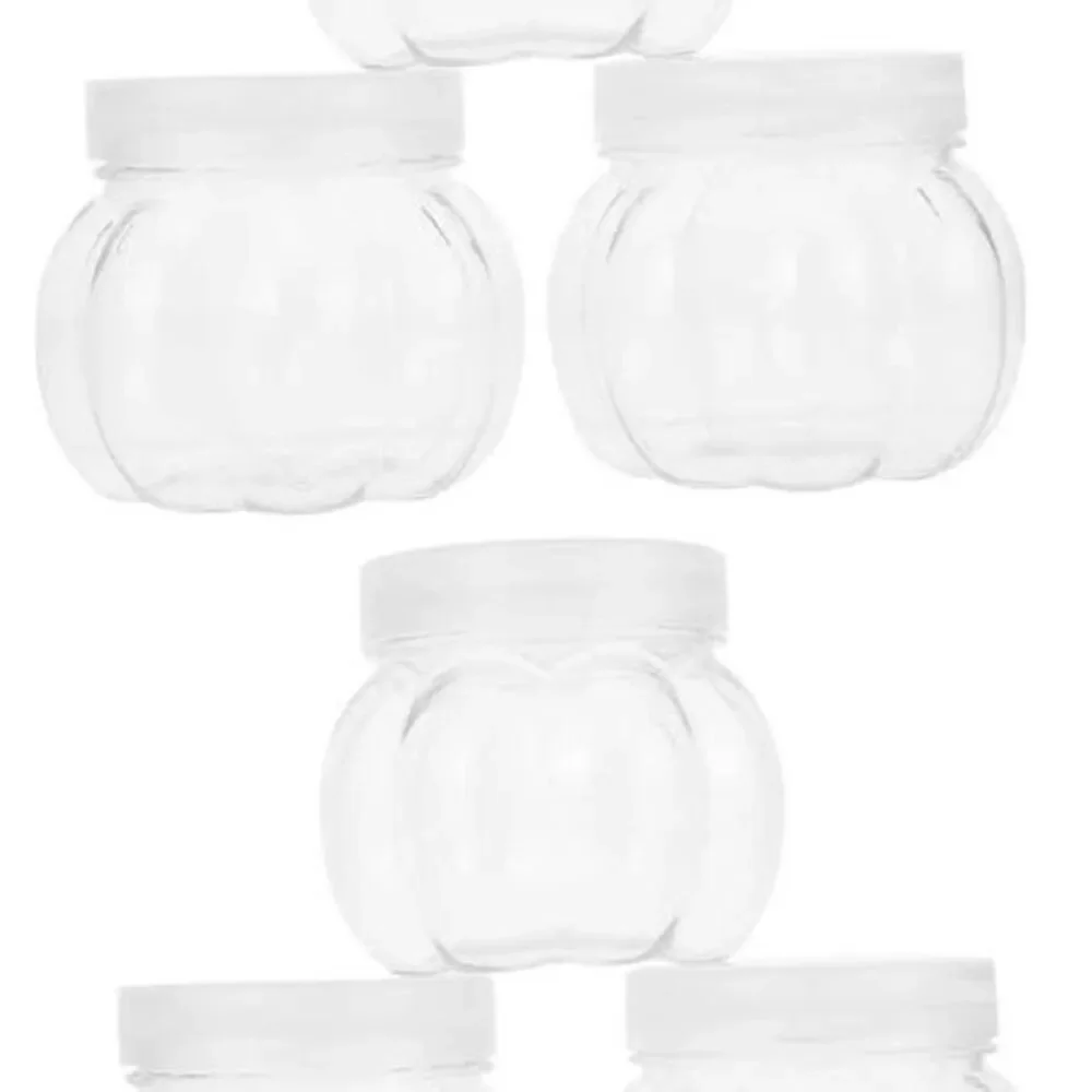 12Pcs Transparent Candy Jars Storage Holders for Wedding and Daily Use Design